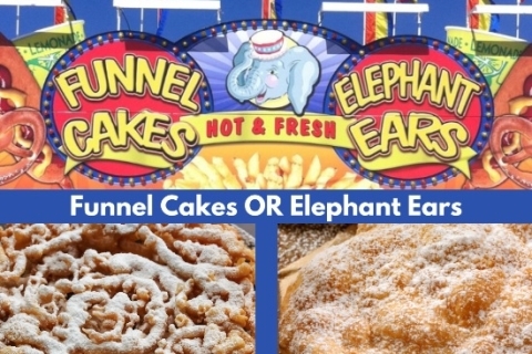 The Ultimate Fair Food Controversy: The Funnel Cake or the Elephant Ear – Ibison Concessions Weighs In
